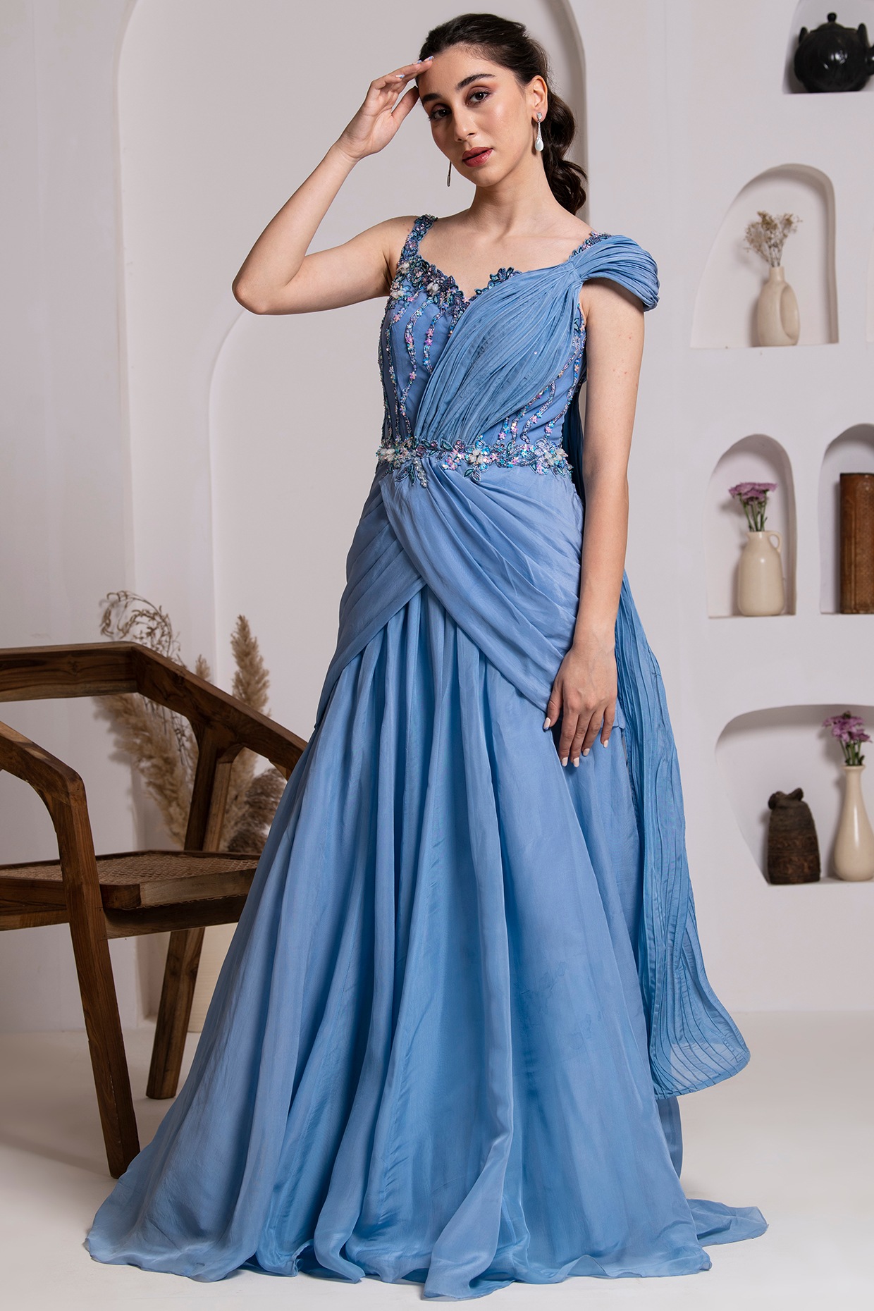 Indian Gowns Online | Buy Designer Evening Gowns | Andaazfashion.com.my